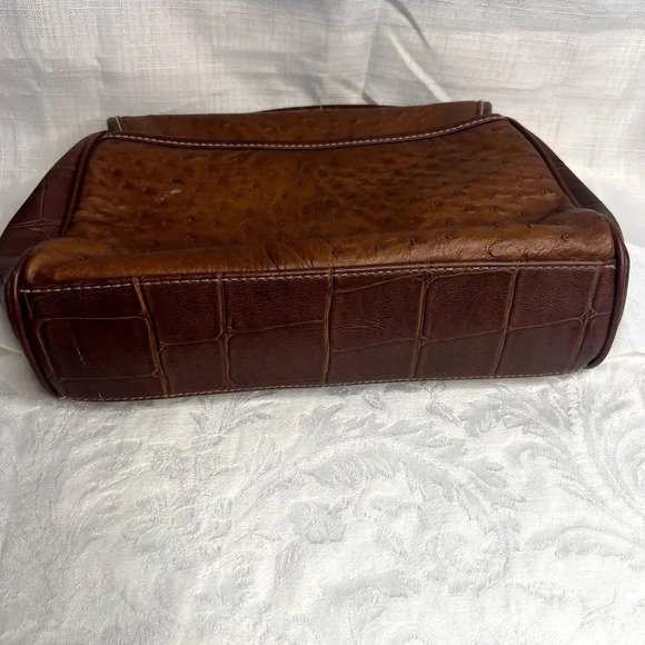 Carryland USA Faux Croc Satchel Purse Vintage - Picture 9 of 15